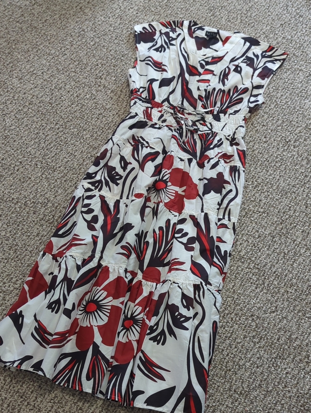 Nicole Miller Cotton Maxi Dress